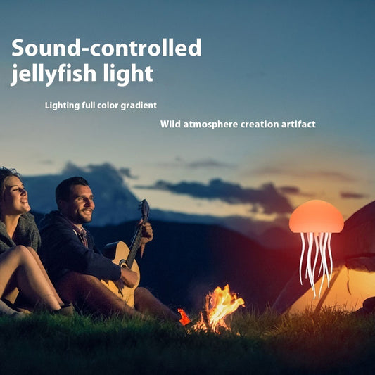 Jellyfish Mood Lamp β LED Jellyfish Night Light | Portable Smart Jellyfish Lamp for Bedroom, Desk & Home Decor
