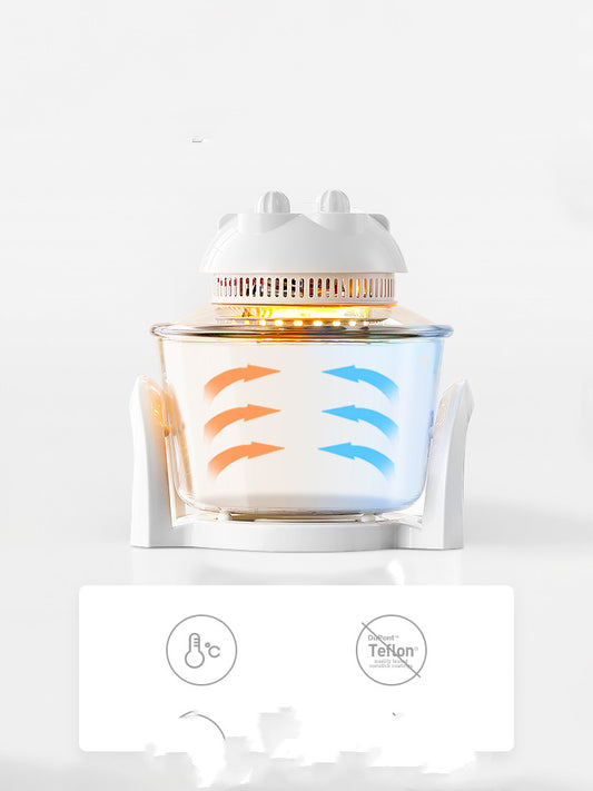 Large Capacity Intelligent Oil-Free Electric Fryer – Smart Digital Air Fryer for Healthy Cooking