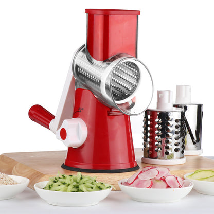 Round Vegetable Chopper & Slicer – Multi-Functional Food Processor