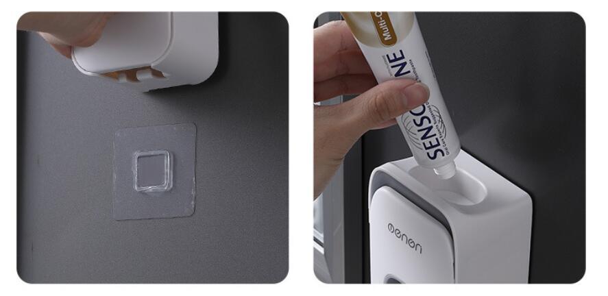 Hands-Free Automatic Toothpaste Dispenser for Bathroom