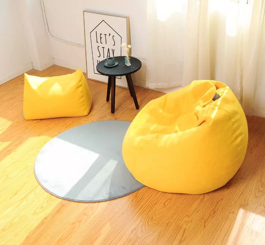 Lazy Sofa Bean Bag – Soft Comfortable Lounge Chair for Bedroom & Living Room
