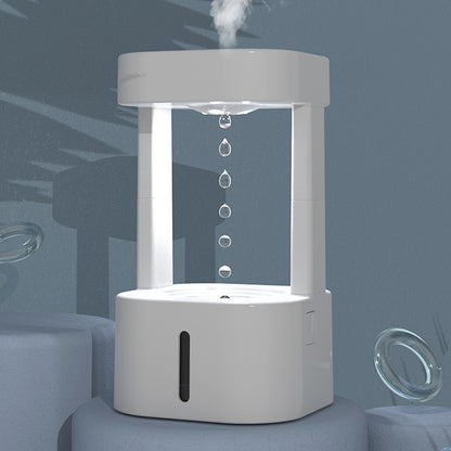 Creative Anti-Gravity Water Drop Humidifier | 580ML Quiet Mist Spray for Bedroom & Office