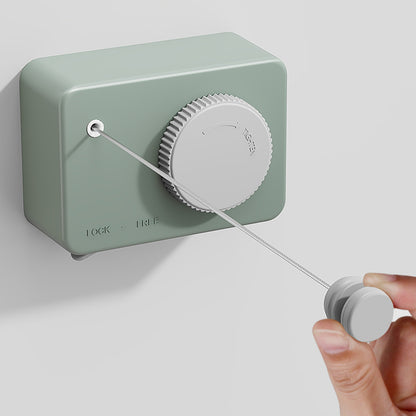 Invisible Retractable Clothesline – Punch-Free Indoor Bathroom & Balcony Drying Rack