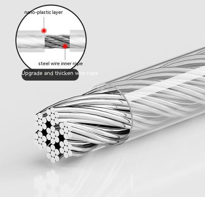 Invisible Retractable Clothesline – Punch-Free Indoor Bathroom & Balcony Drying Rack